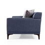 Modernes Sofa 2-Sitzer Blau 2