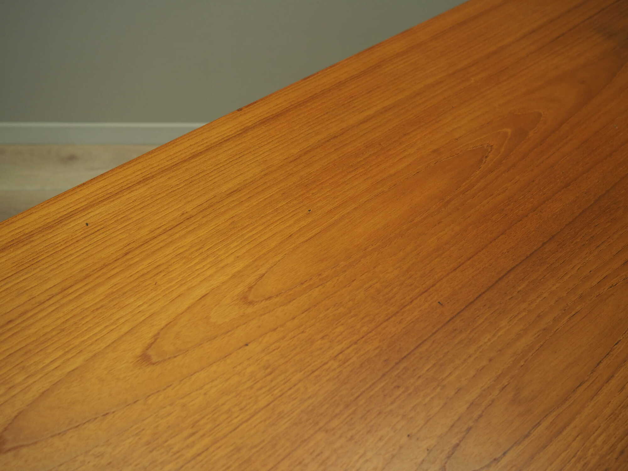 Vintage desk teak brown 1960s 8