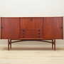 Vintage Sideboard Teakholz Braun 1970er Jahre 1