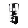Levels Regal Mangoholz Metall Schwarz 2