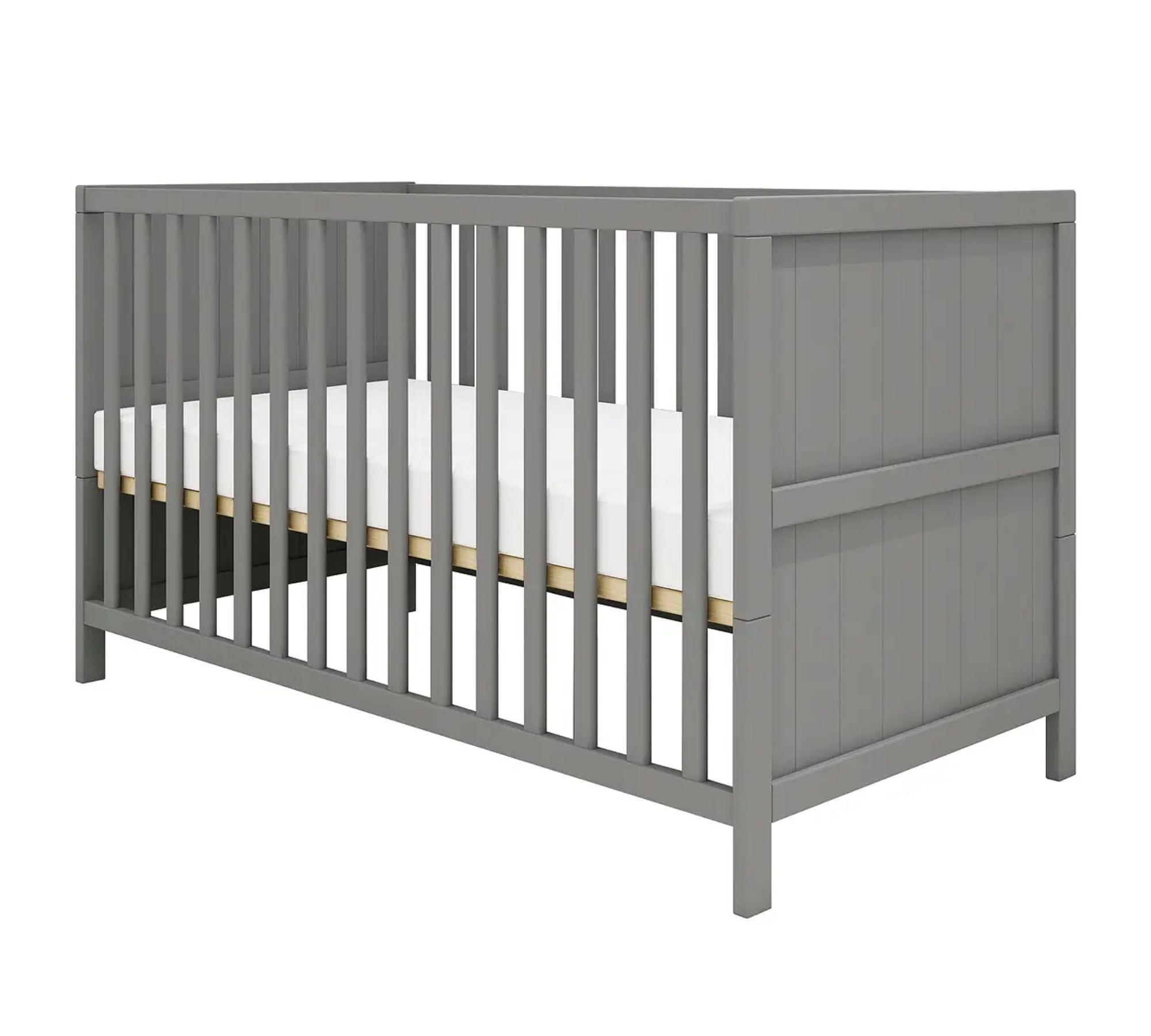 Babybett Holz Grau 7