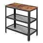 Side table Morristown I Metal Brown 0