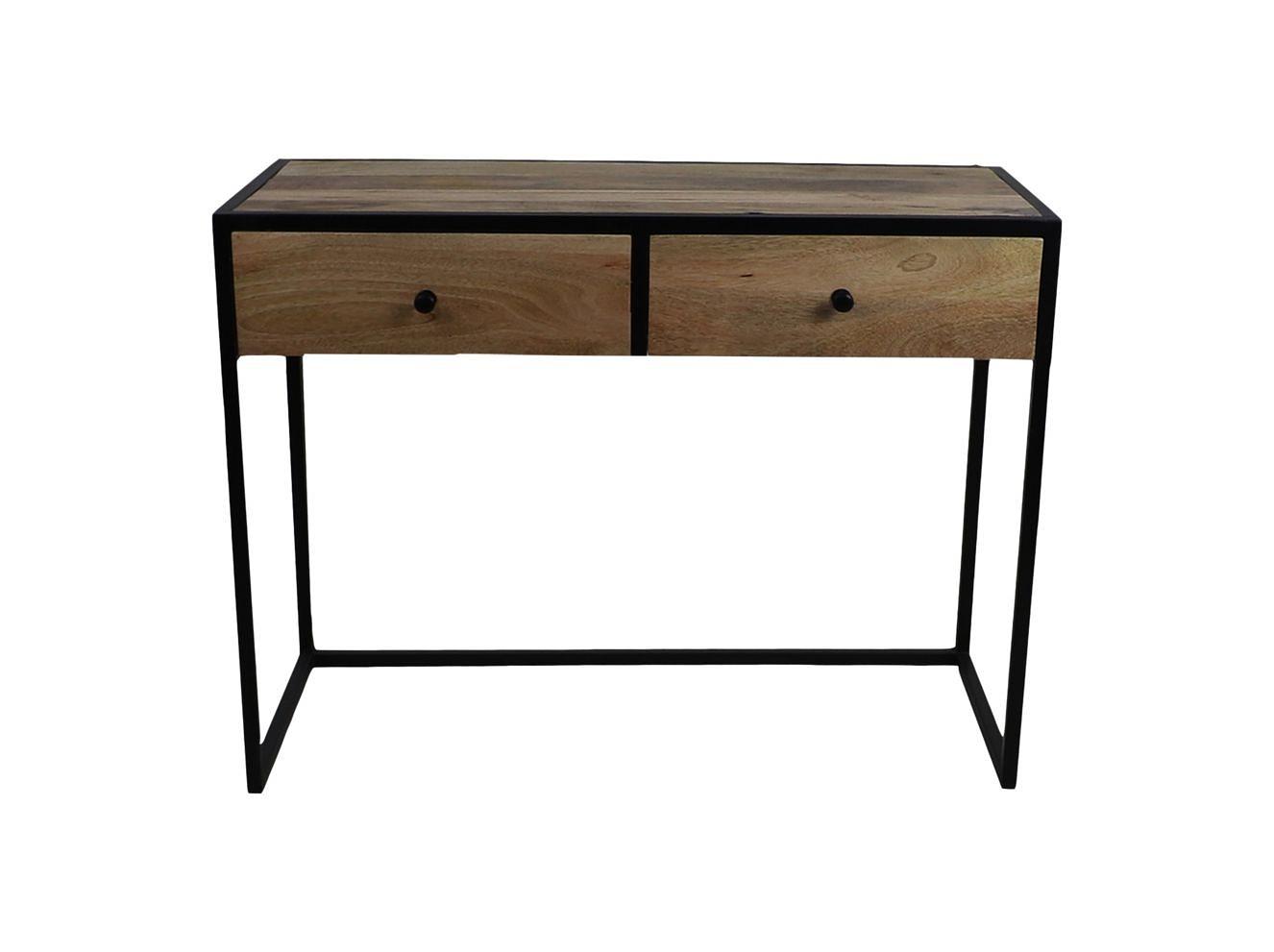 Konsolentisch Mangoholz Metall 0