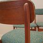 6x Dining chairs teak 1960s 14