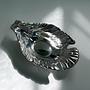 Vintage Schale Metall Silber 1970er Jahre 3