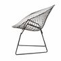 Bertoia Diamond Chair Schwarz  3