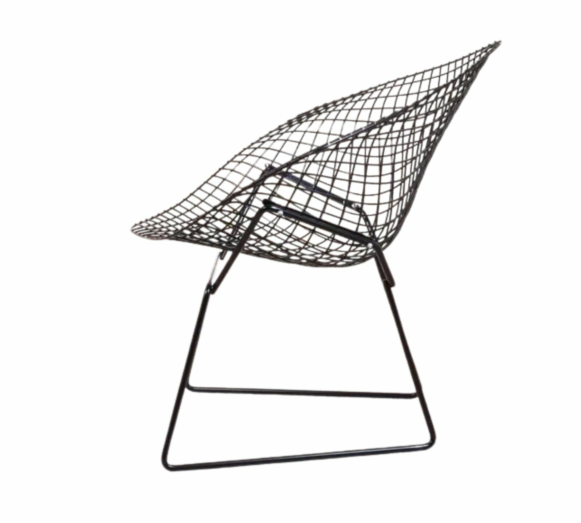 Bertoia Diamond Chair Schwarz  3
