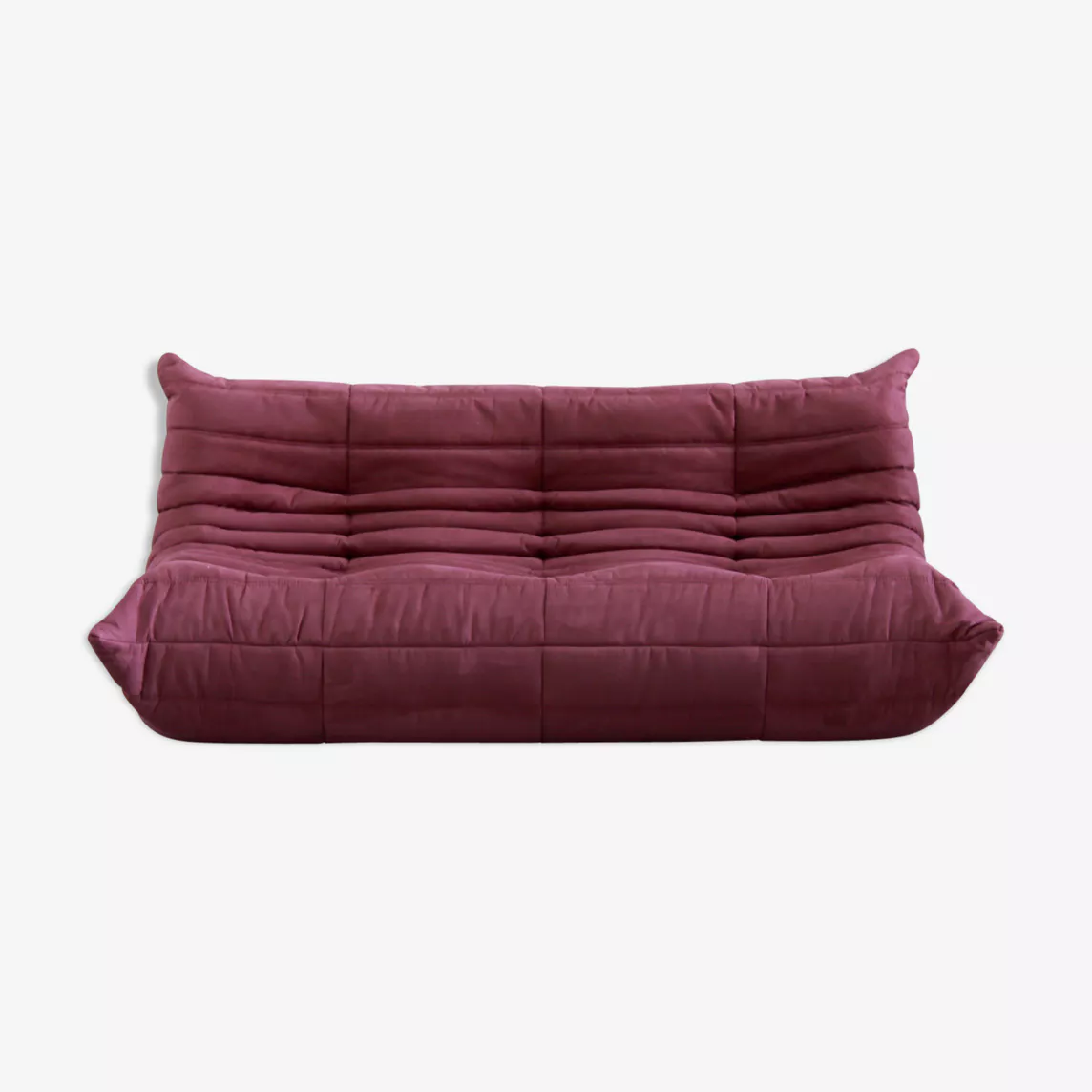 Togo Sofa 3-seater Textile Pink 0