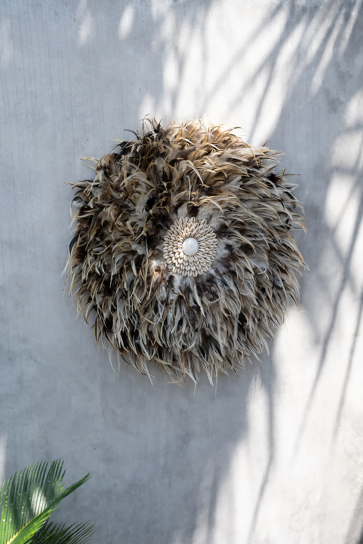 Coastal Juju Wanddeko Grau Braun 1