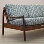 3-seater teak sofa 1970s 2