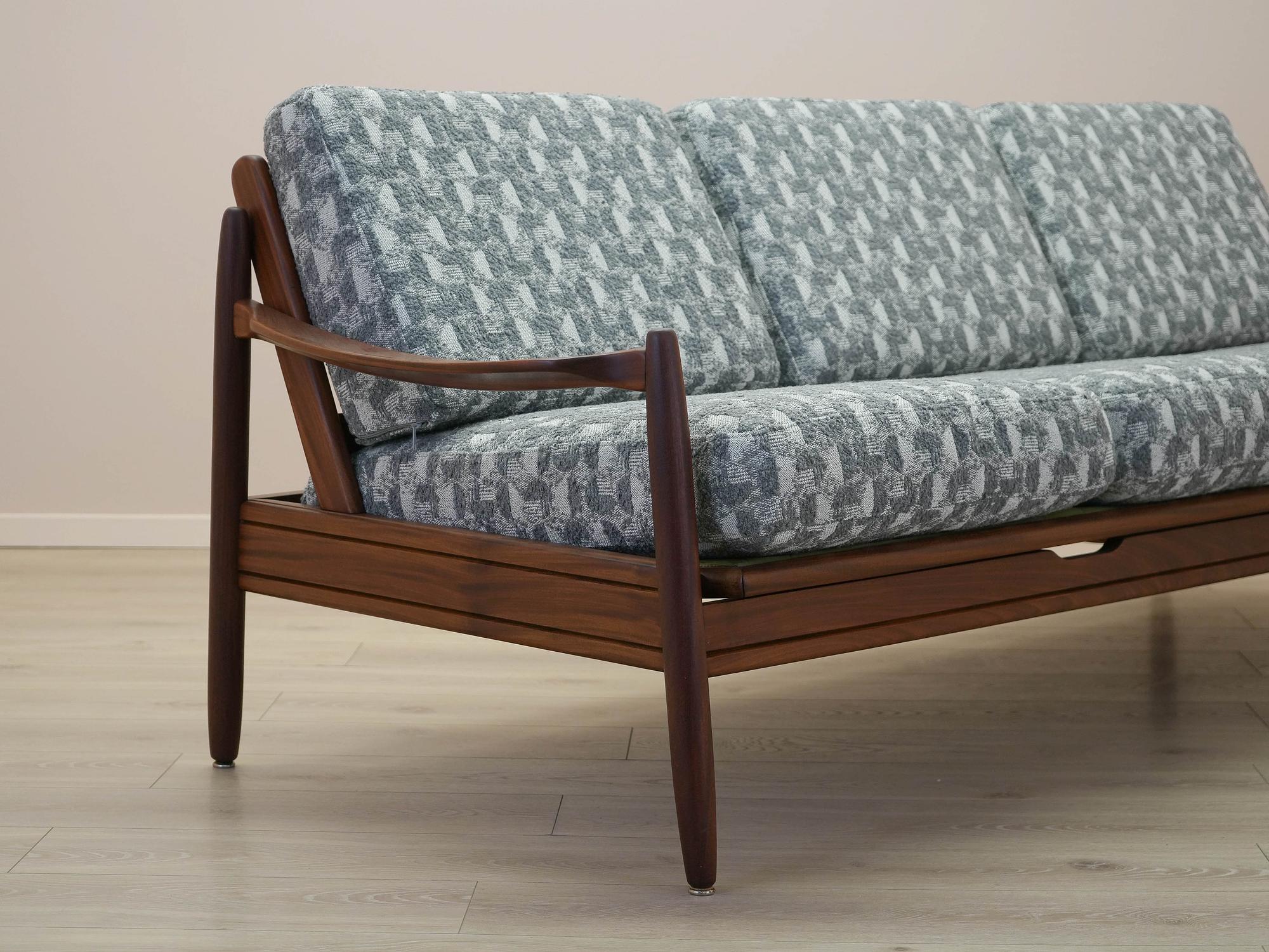 3-seater teak sofa 1970s 2