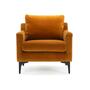 Astha Sessel Velour Matt Amber 0