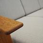 Sofa Wood Grey 1960s 11