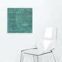 QLOCKTWO Uhr Bronze 2