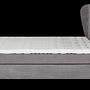 Versal 180 Boxspringbett Silber 1