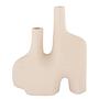 Campen Vase Keramik Creme 4