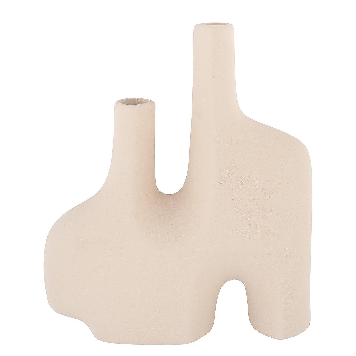 Campen Vase Keramik Creme 4