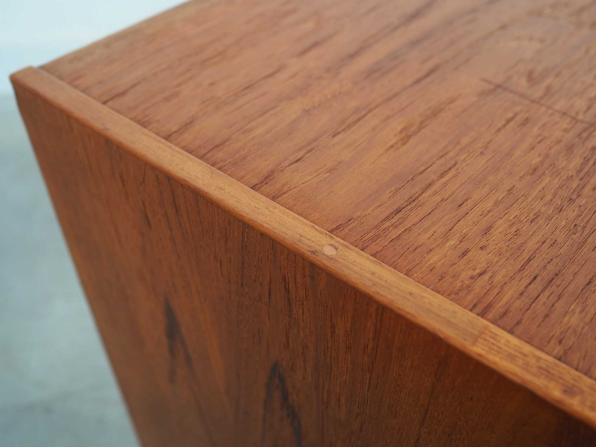 Vintage Schrank Teakholz Braun 1970er Jahre 8
