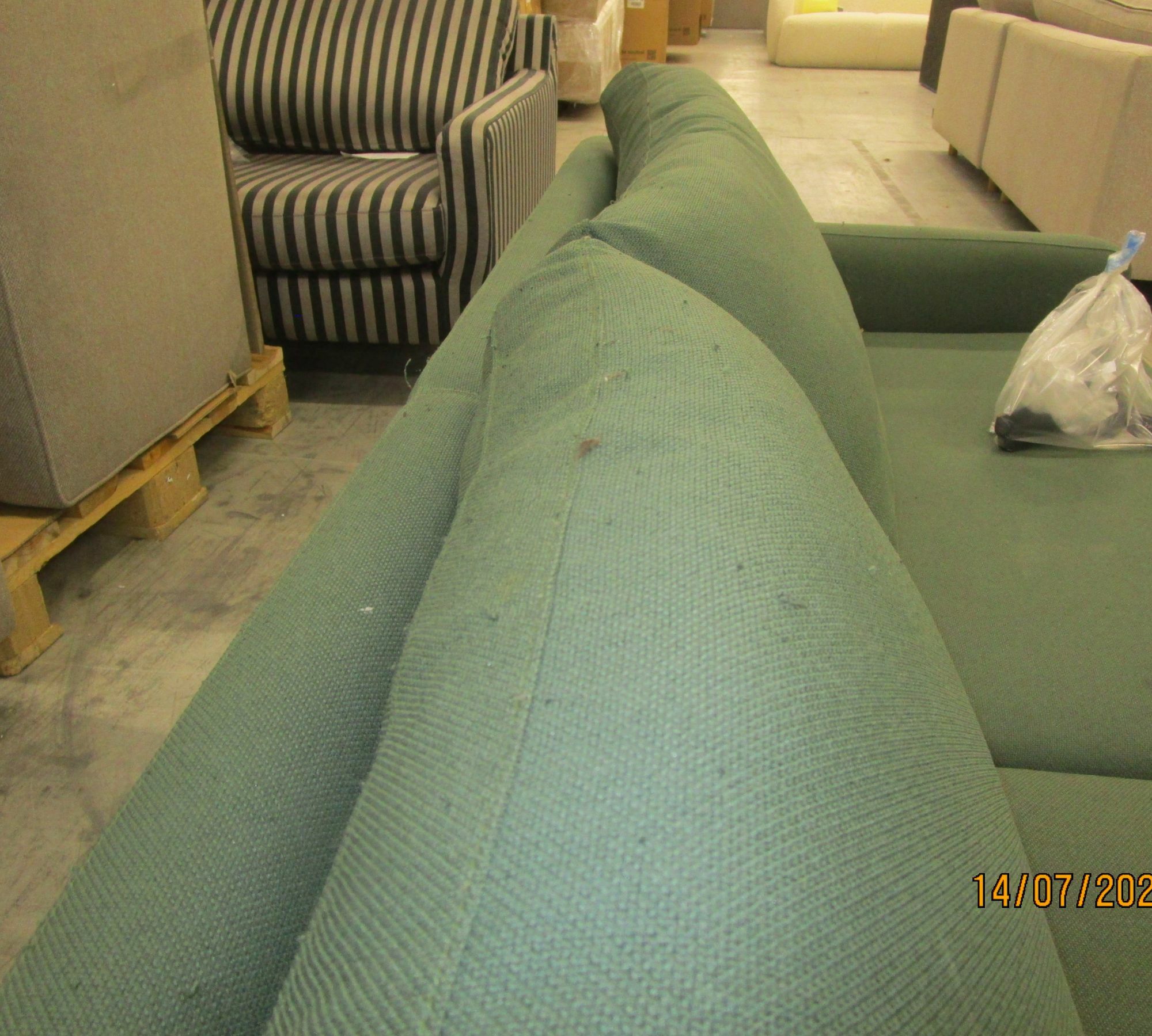 Astha Sofa 3-Sitzer Cura Dark Green 5