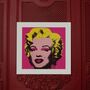 Marilyn Monroe (Hot Pink), 1967 - Andy Warhol 40 x 40 cm 1