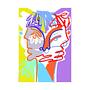 Mascaras Art Print 2