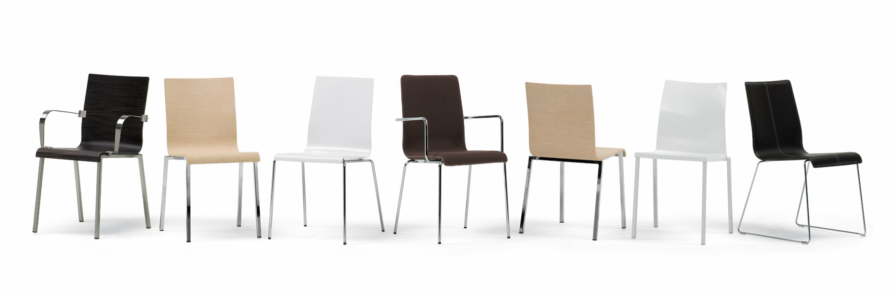 Kuadra 1331 Stuhl Vierbeingestell Schwarz 1