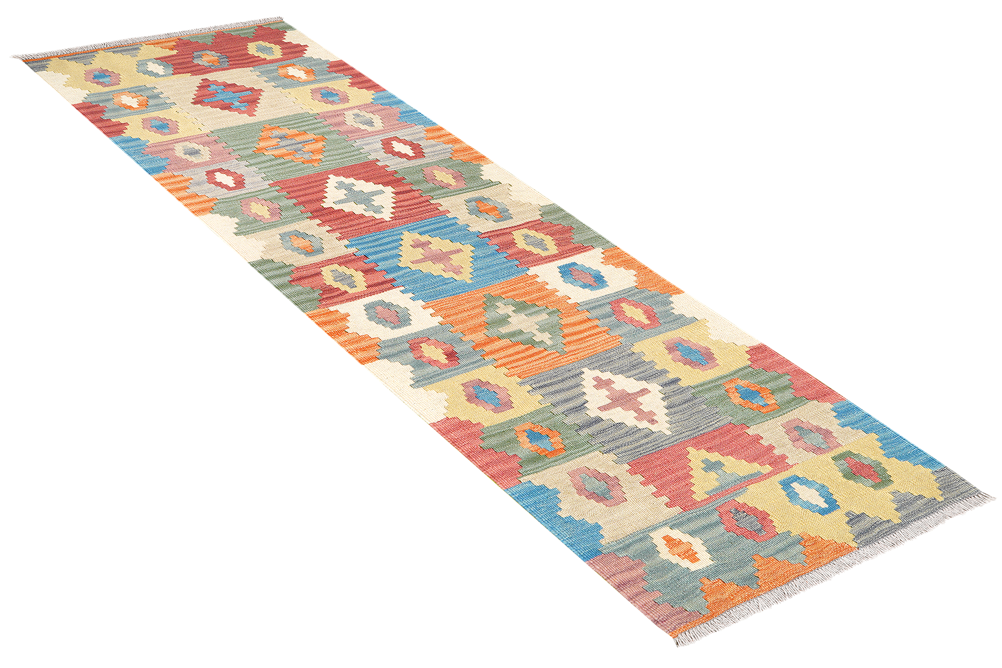 Kelim Gashgai Carpet Wool Multicolored 2