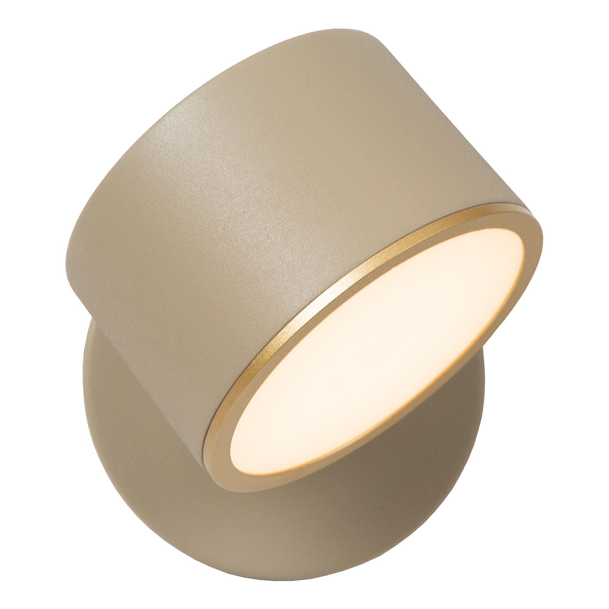 Gian LED-Wandleuchte Eisen Beige 4
