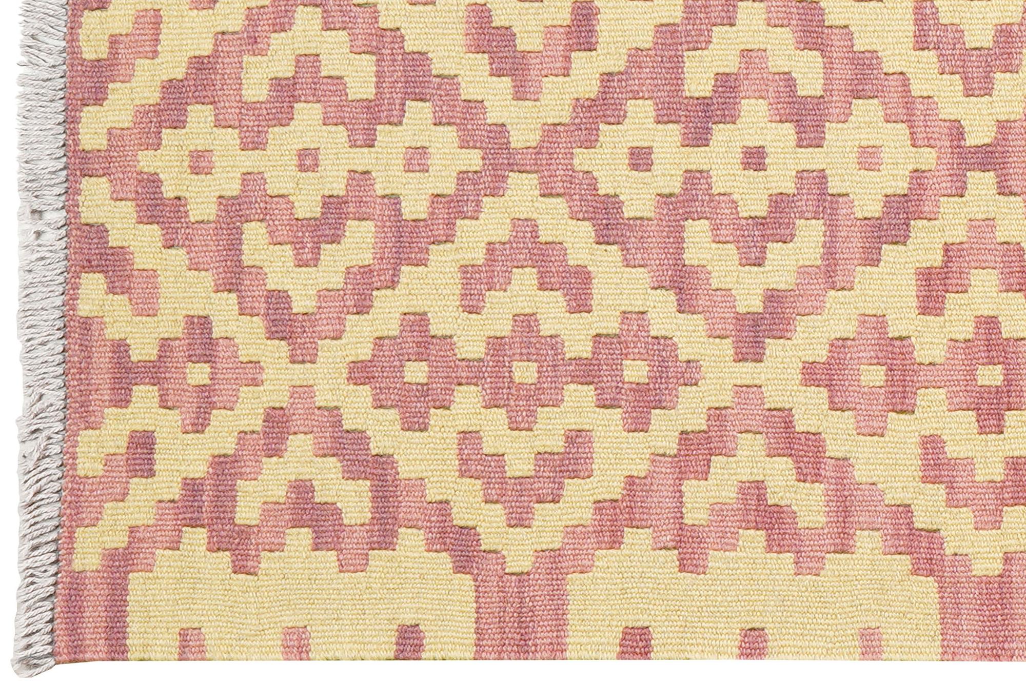 Tappeto Kilim Gashgai Lana Beige 1