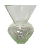 Fat Neck Vase Glas Transparent 0