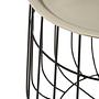 2x Templar Iron Tables mit Gold Finish
 2