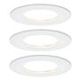 LED-Einbauleuchte Nova Coin IV Weiß 0