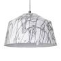 Pendant lamp Natura II steel 0