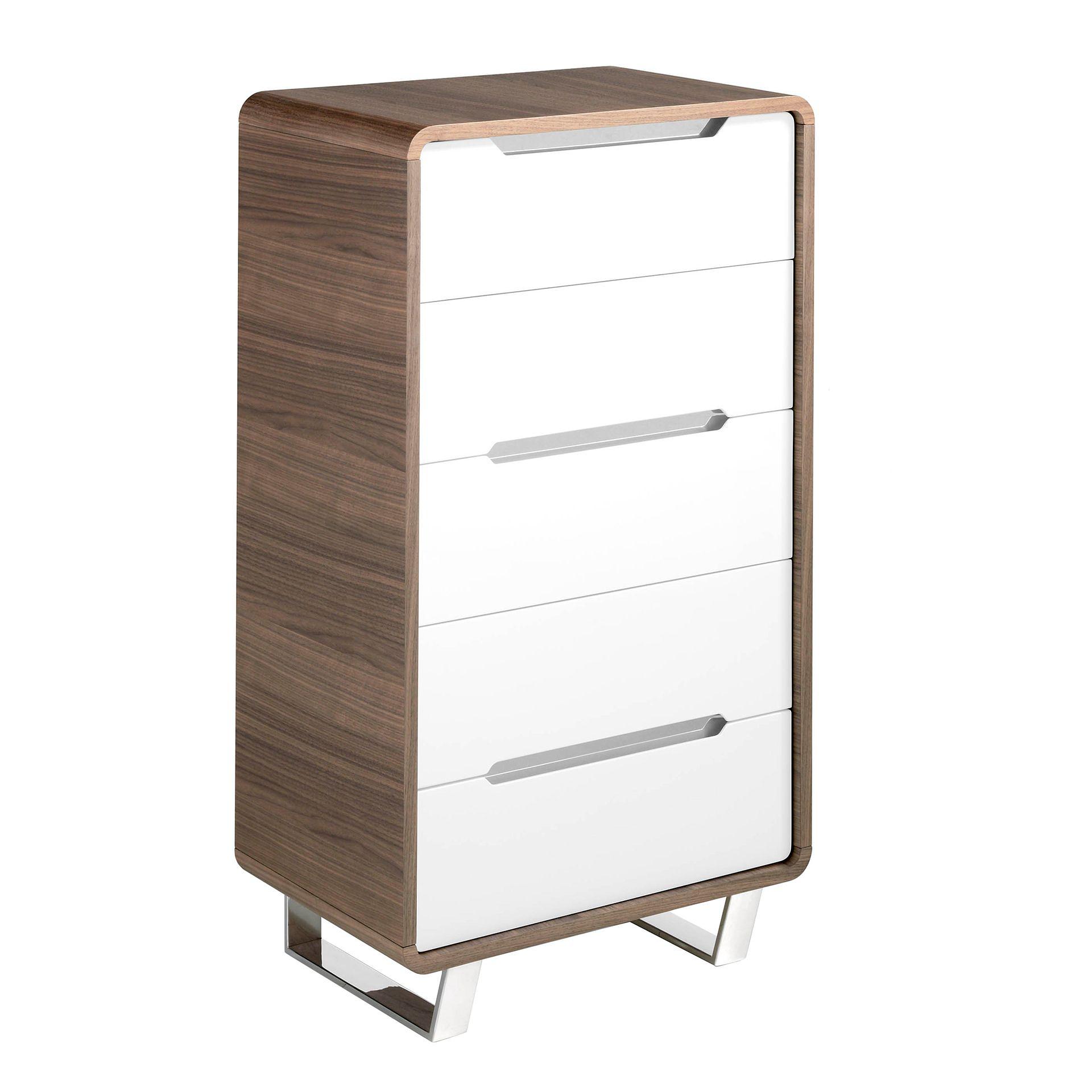 Chest of drawers 7111 Brown White 1