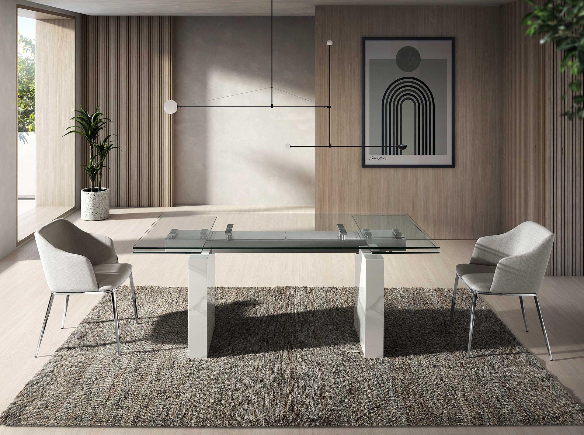 Armchair stainless steel grey 2