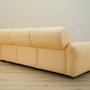 Sofa Leder Creme 1960er Jahre 6