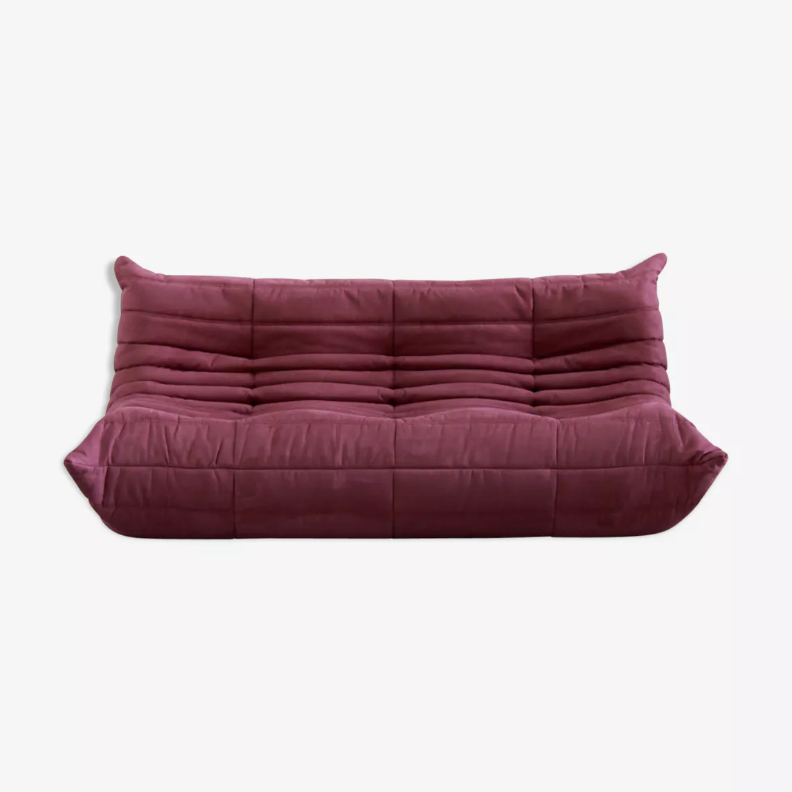 Togo Sofa 3-Sitzer Textil Fuchsia 0