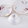Tazza di porcellana multicolore 6