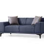 Modernes Sofa 2-Sitzer Blau 3