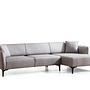 Belissimo Ecksofa Rechts Grau 0