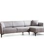 Belissimo Corner Sofa Right Grey 0