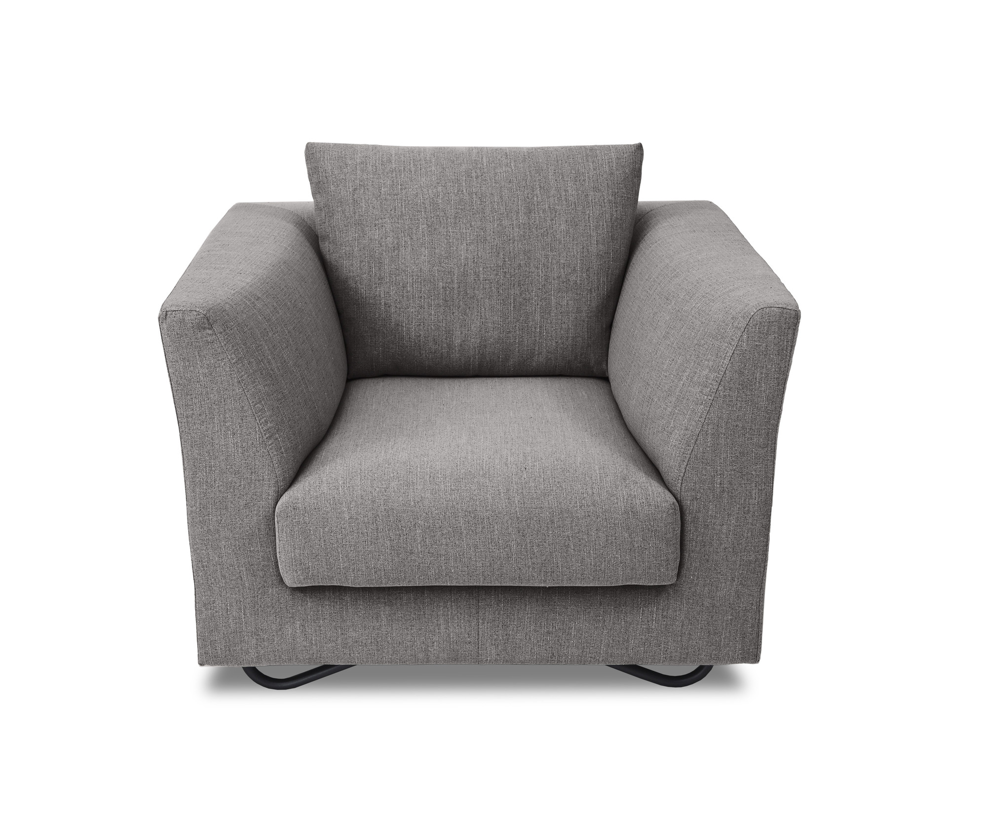 Giulia Sessel Textil Grau 1