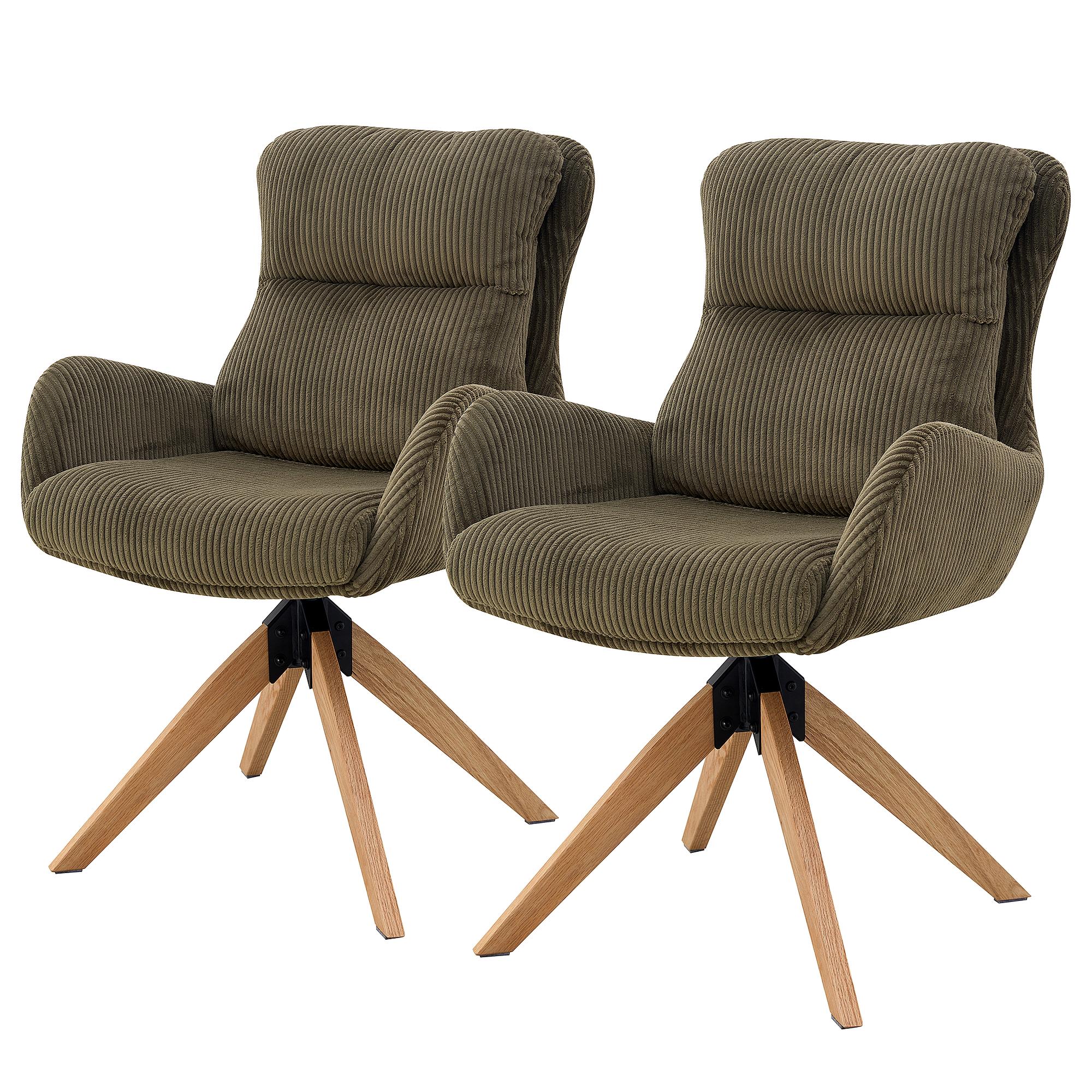 2x Spatz Armlehnstuhl Khaki 0