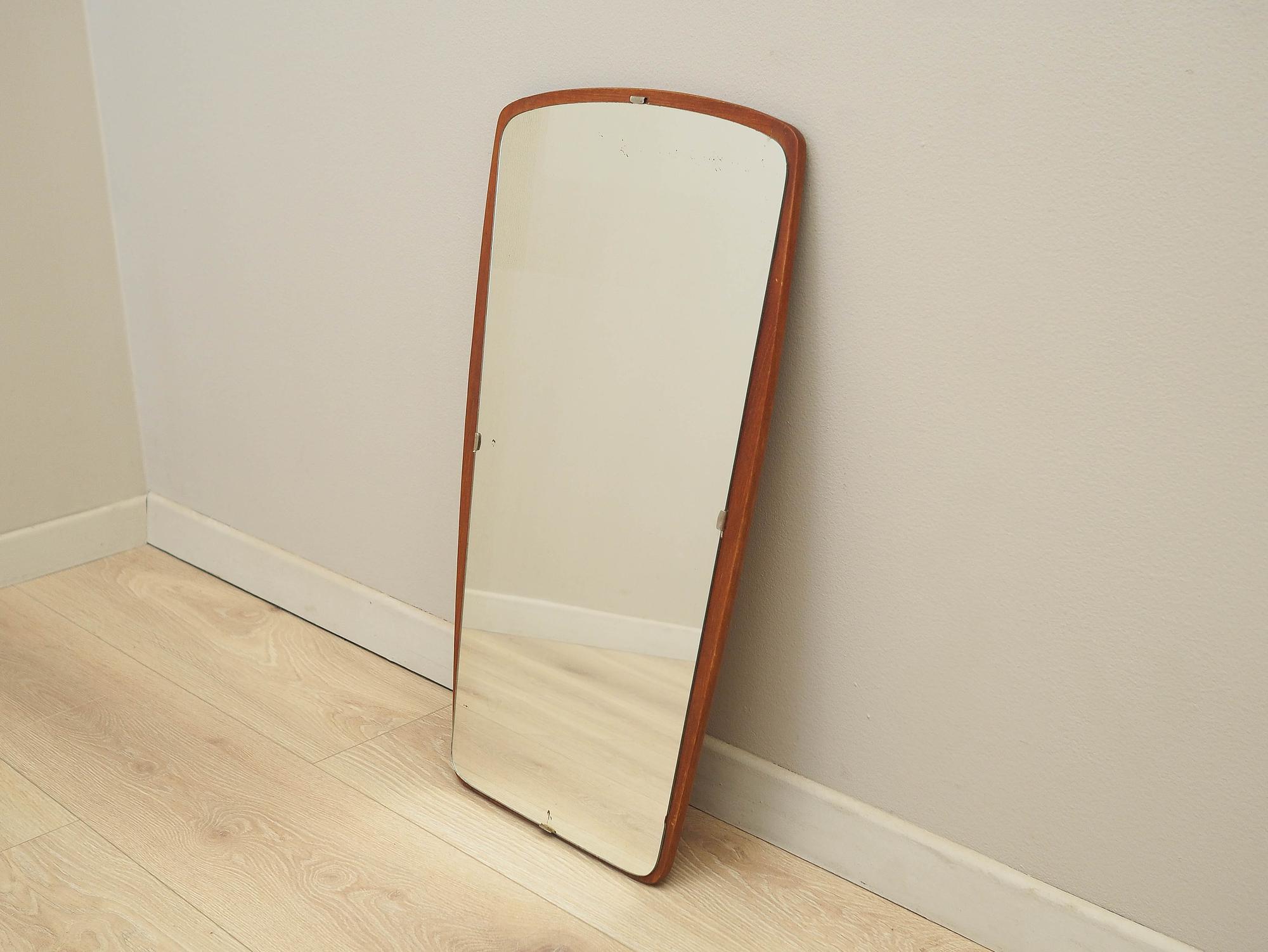 Mirrors in teak frame 1970s 1