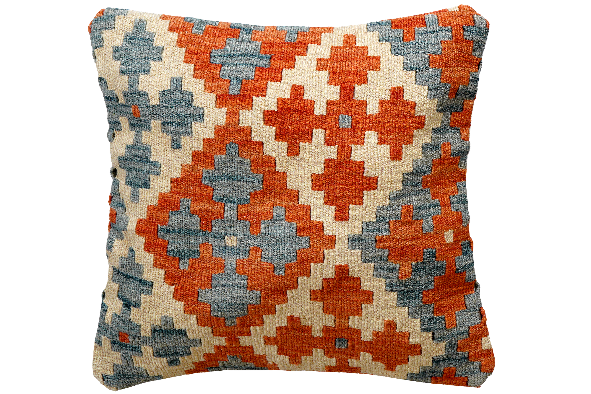 Kilim Kissenbezug Wolle Mehrfarbig 0