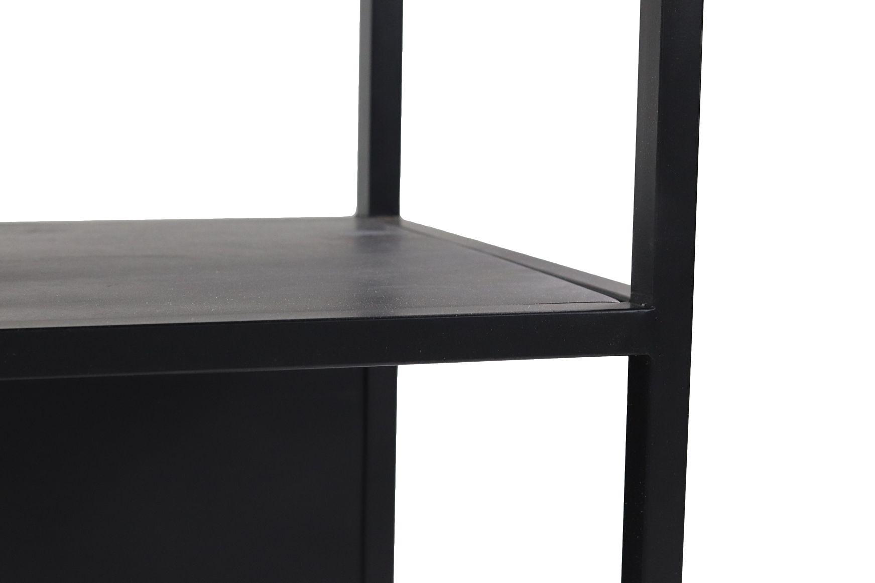 Levels Regal Mangoholz Metall Schwarz 4