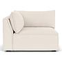 Daphne 1-Sitzer Eckmodul Links Maya Cream 1