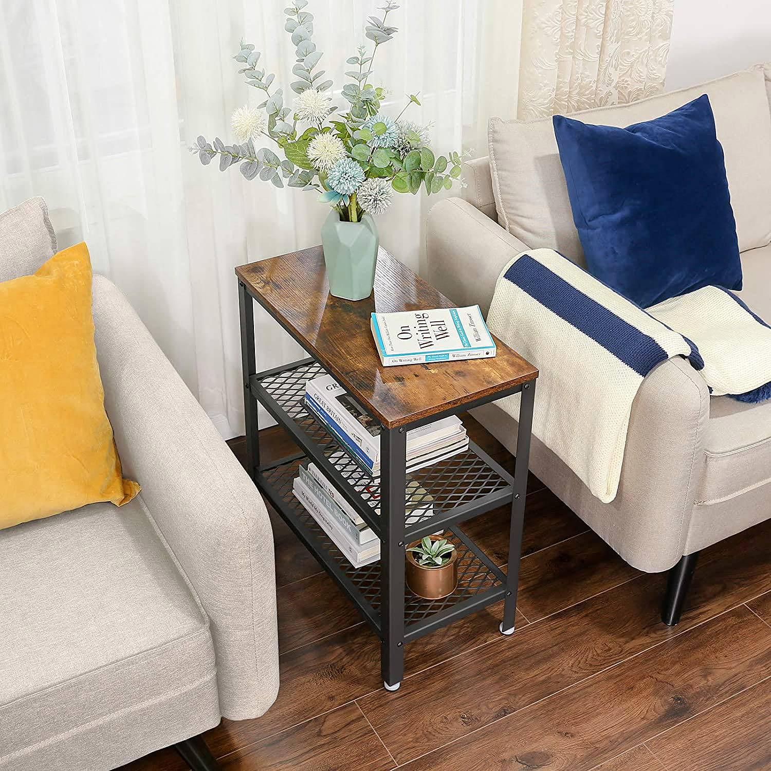 Side table Morristown I Metal Brown 3