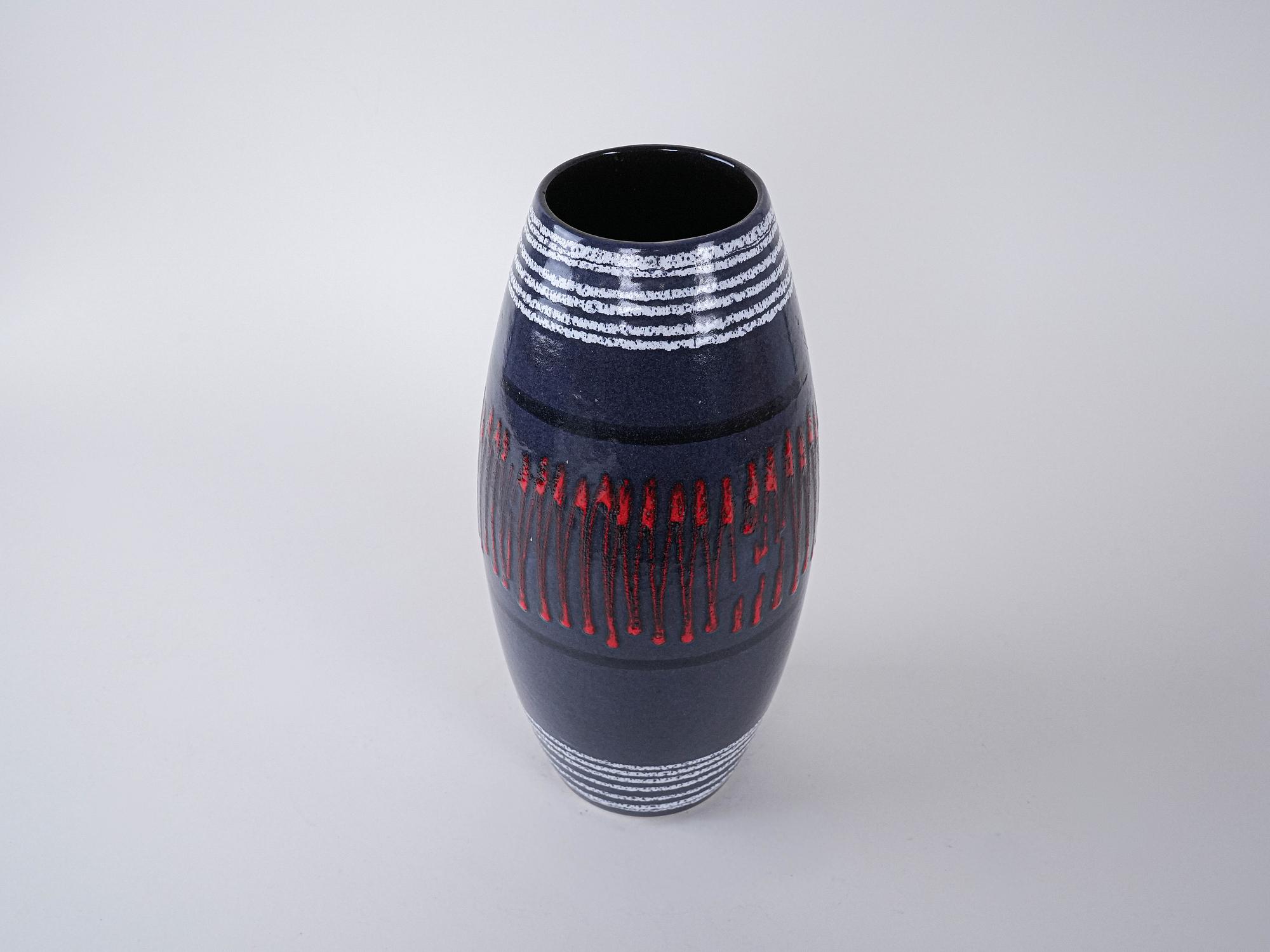 Keramikvase 1960er Jahre, 3