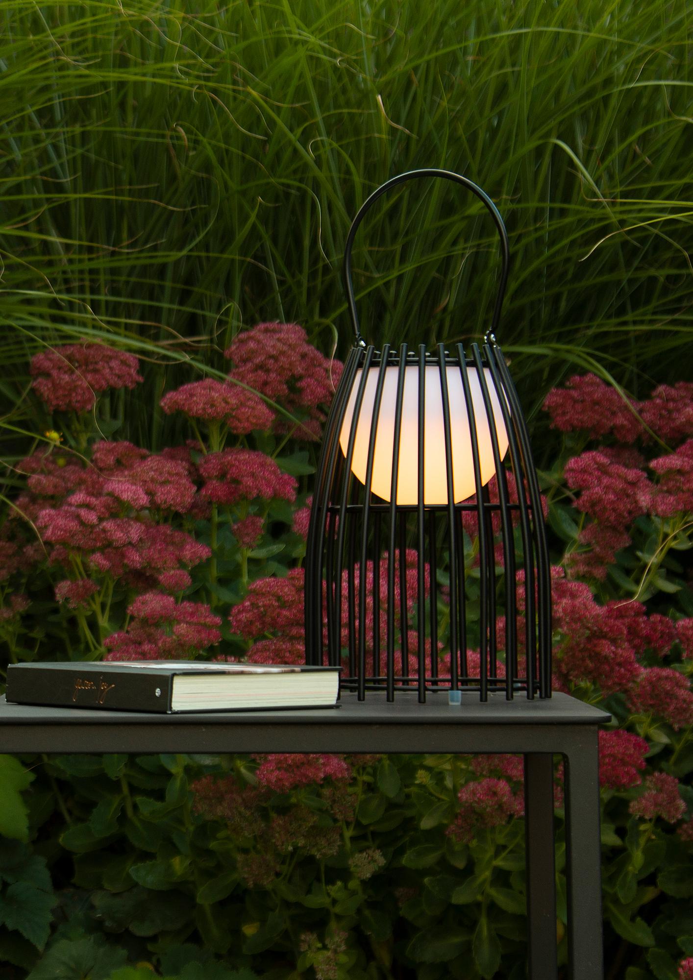 Fjara Table Lamp Battery Iron Black 2